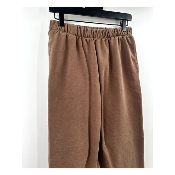 John Galt Brown Jogger Sweat Pants One Size - Picture 2 of 7